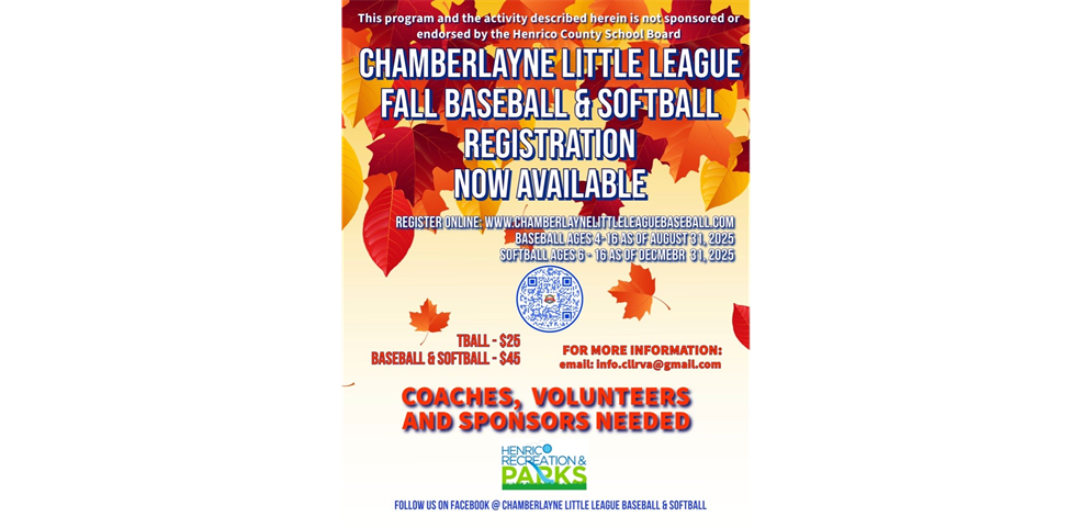 Fall Ball Registration Now Open!